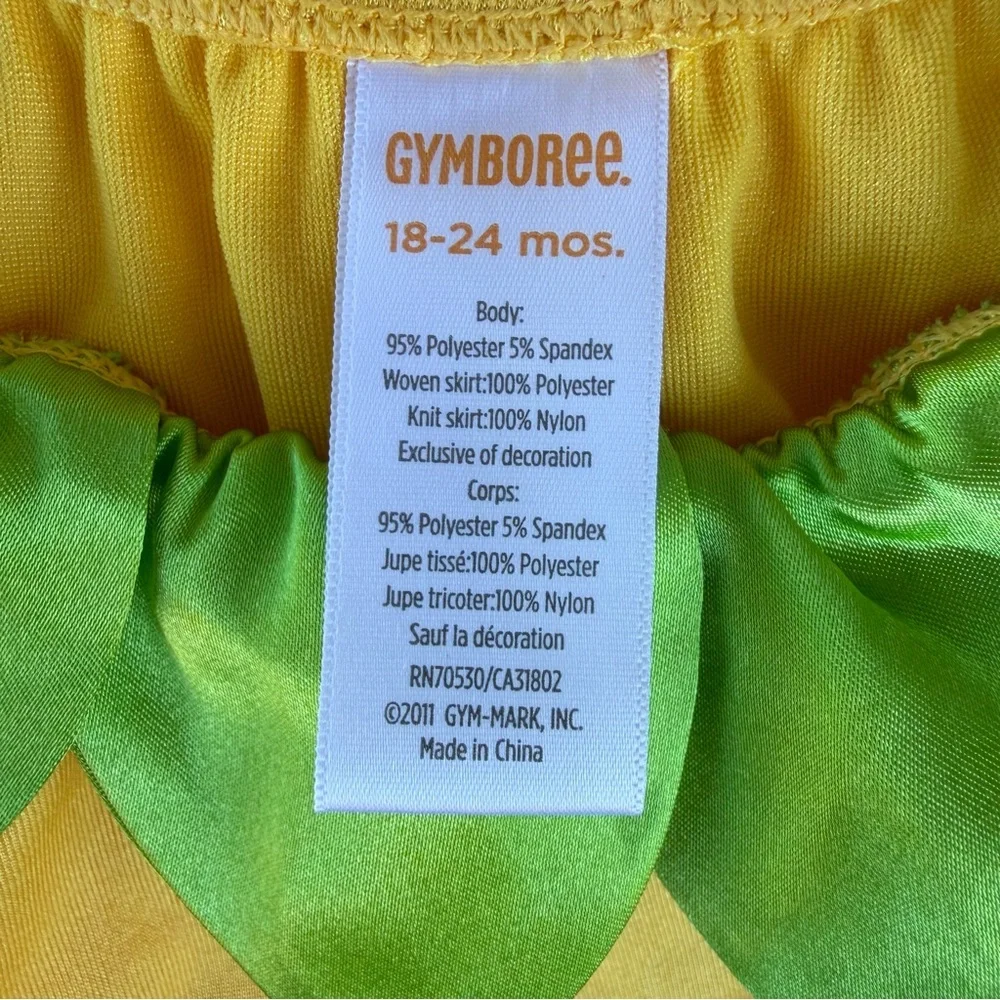 Y2K Gymboree Sunflower Fairy Costume Dress Bright Colorful Spring 18-24 Mos GUC